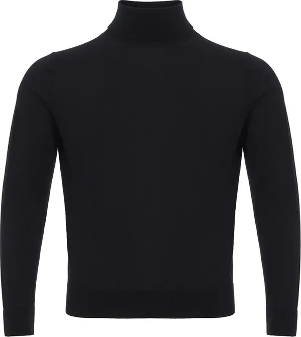 Black Cashmere Turtleneck