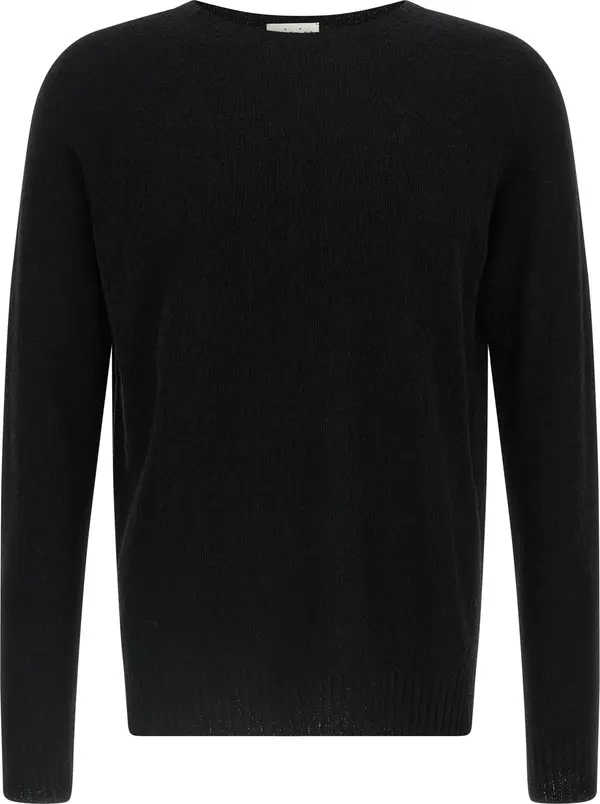 Black Cotton Cardigan