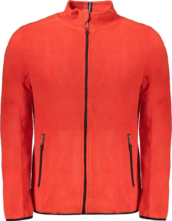 Rosso Polyester Men Sweatshirt