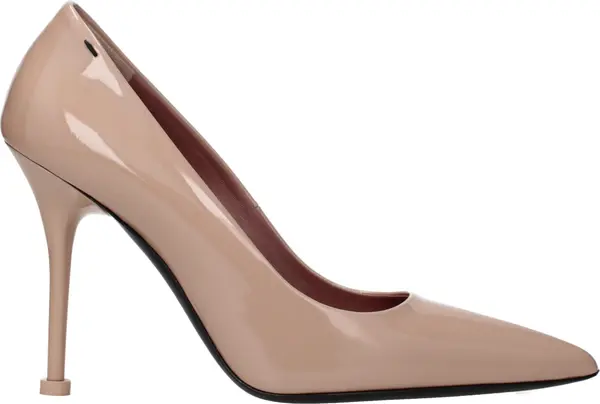 Pink Leather Pumps