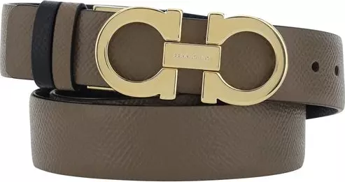 Brown Calf Leather Bos Taurus Regular Belt