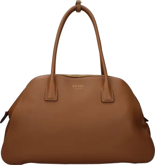 Brown Leather Shoulder Bag