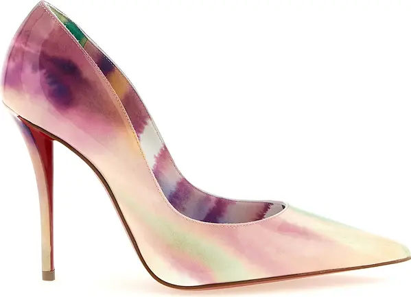 Multicolor Calfskin High Heel Pumps