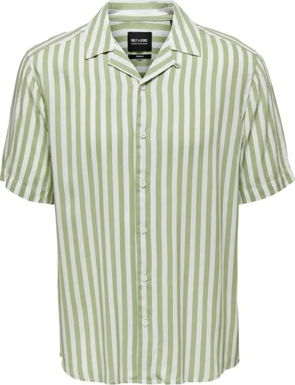 Bicolor Cotton Pattern Shirt