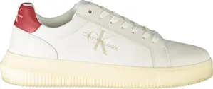White Polyester Sneaker