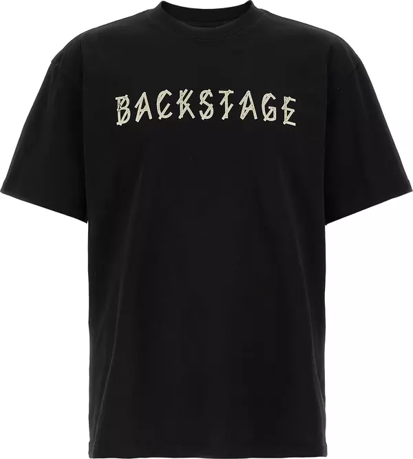 Black Cotton T-Shirt
