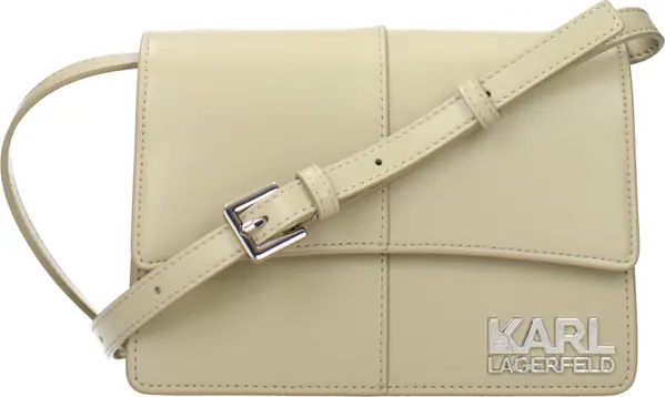 Green Polyethylene Crossbody Bag
