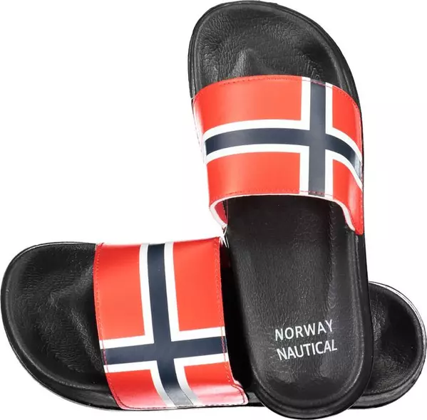 Black Plastic Men's Slipper
