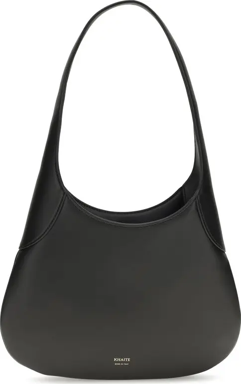 Black Calf Leather Bos Taurus Shoulder Bag