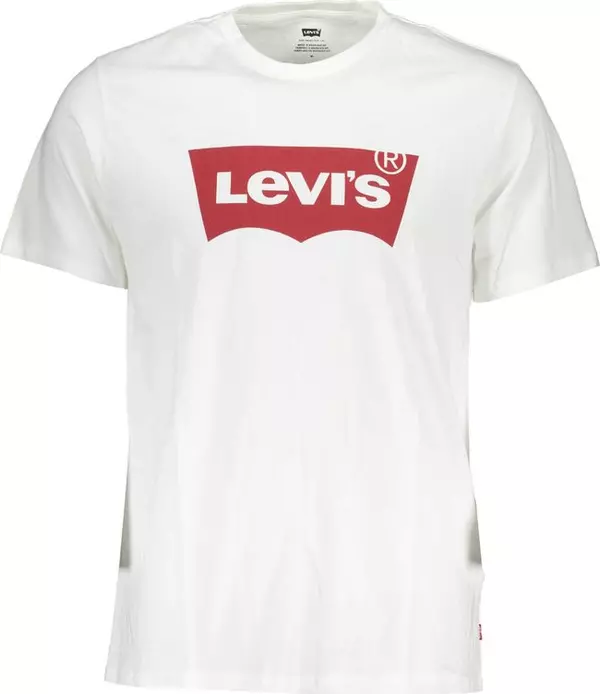 White Cotton Men's T-Shirt