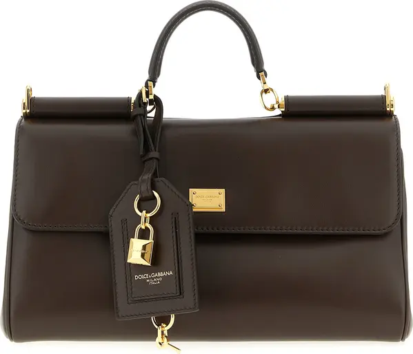Brown Calfskin Handbag