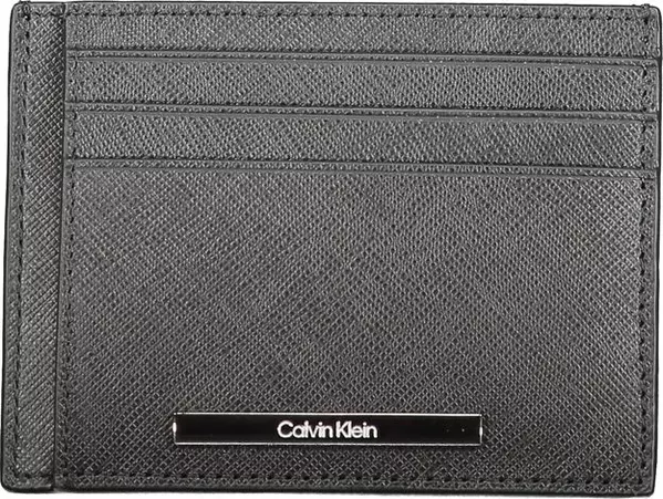Black Leather Mens Wallet Holder