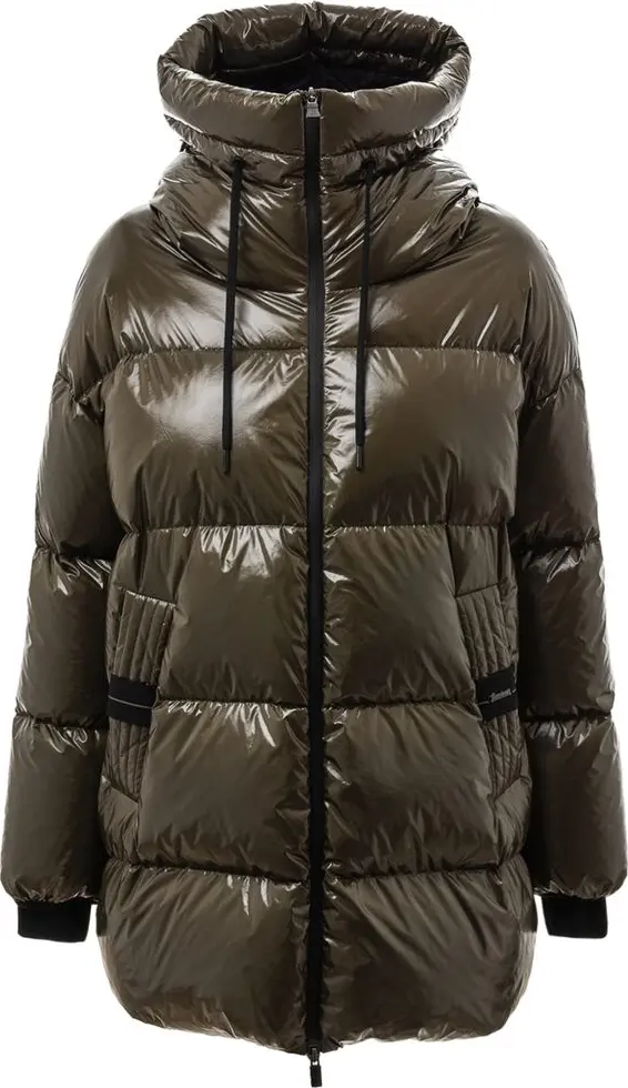 Green Polyamide Parka