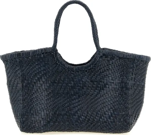 Blue Calfskin Handbag