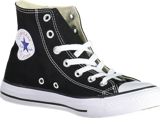 Black Fabric Men's Sneaker
