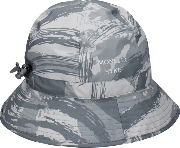 Gray Polyester Bucket Hat