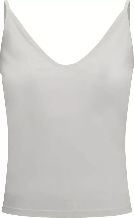 White Silk Tank Tops