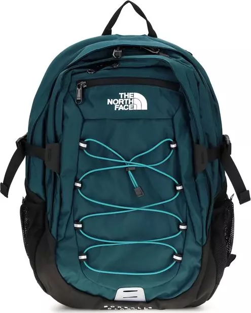 Bicolor Nylon Shoulder Bag