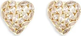 Gold Brass Earrings