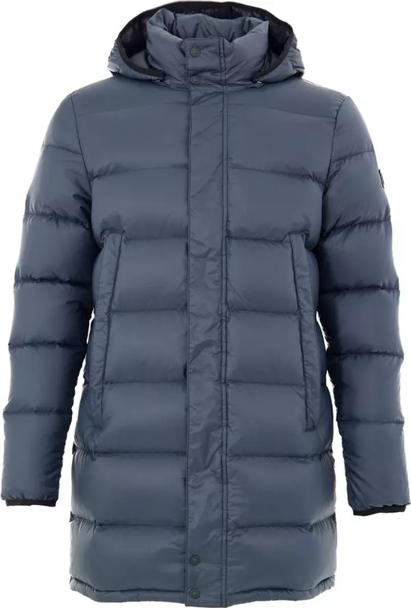 Gray Nylon Coat