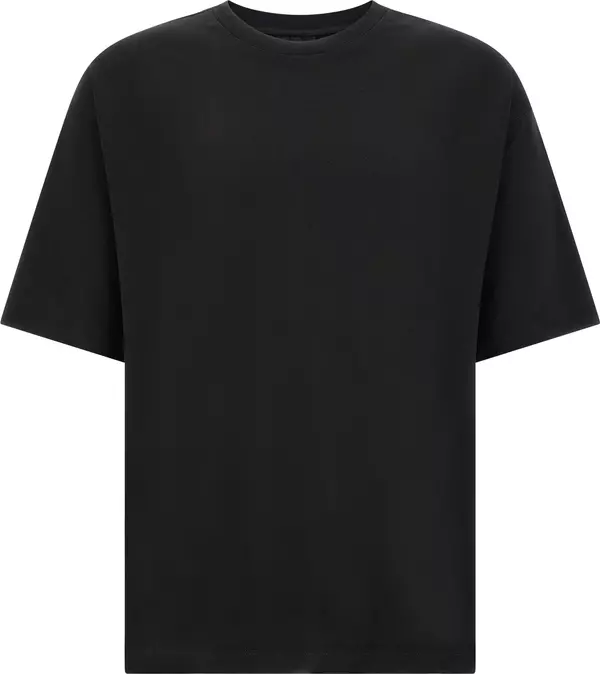 Black Cotton T-Shirt