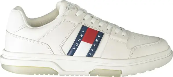Bianco Polyurethane Men Sneaker