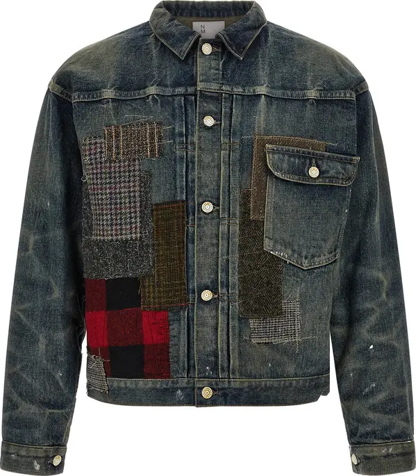 Blue Cotton Denim Jacket
