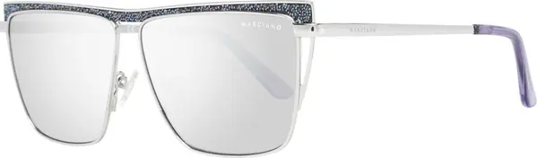 Silver Metal Sunglasses