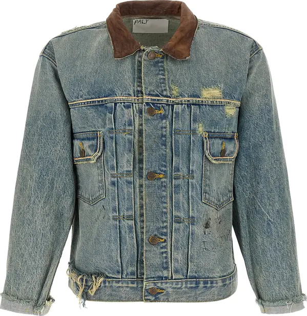 Blue Cotton Denim Jacket
