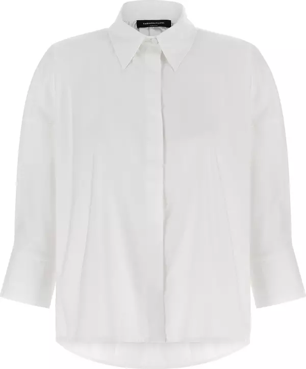 White Cotton Blouse
