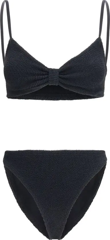 Black Polyamide Bikini