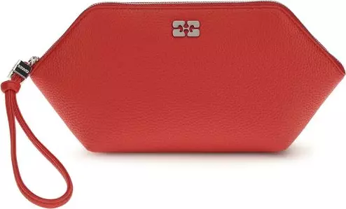 Multicolor Recycled Leather Clutch Bag