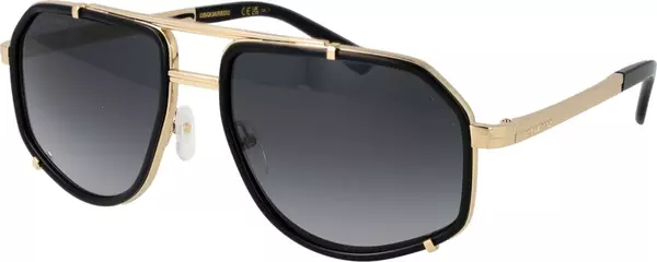Black Metal Sunglasses