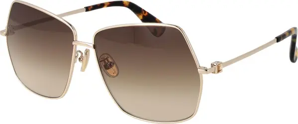 Gold Metal Sunglasses