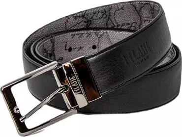 Black Leather Regular Belt