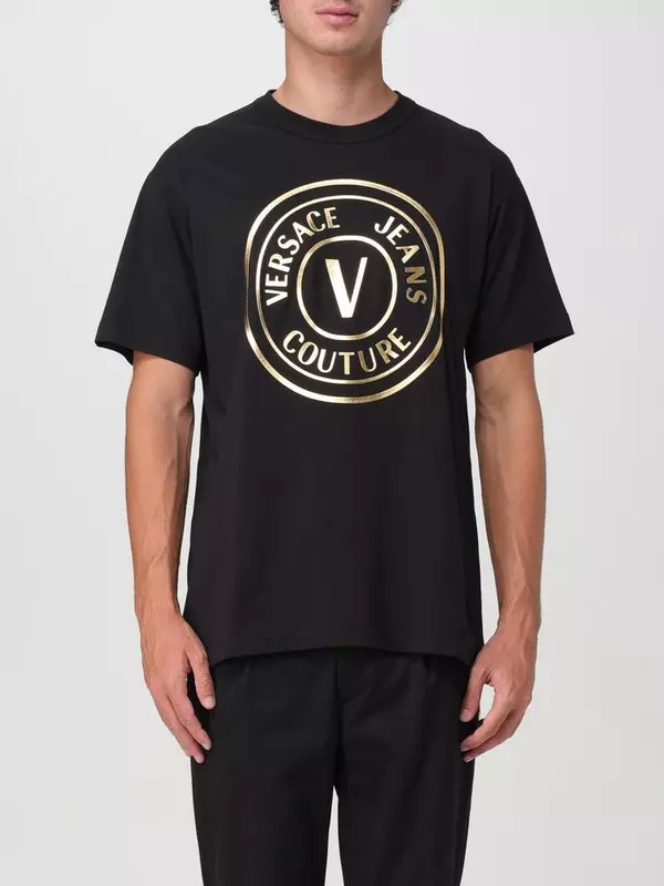 Black Cotton T-Shirt