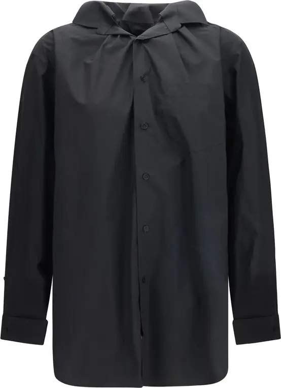 Black Cotton Shirt