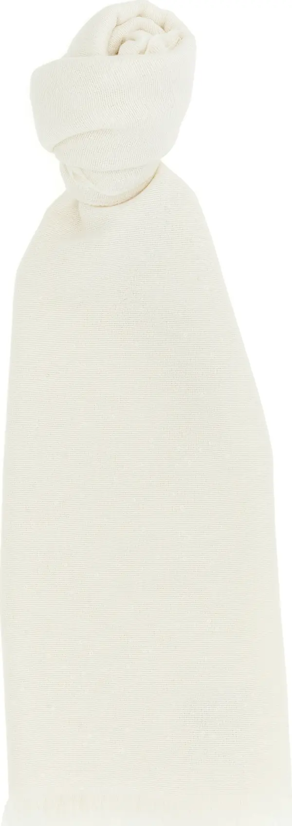 White Cashmere Scarf