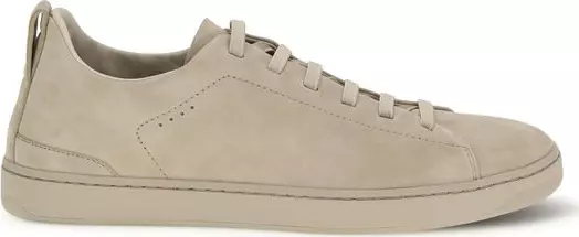 Gray Rubber Low Top Sneakers