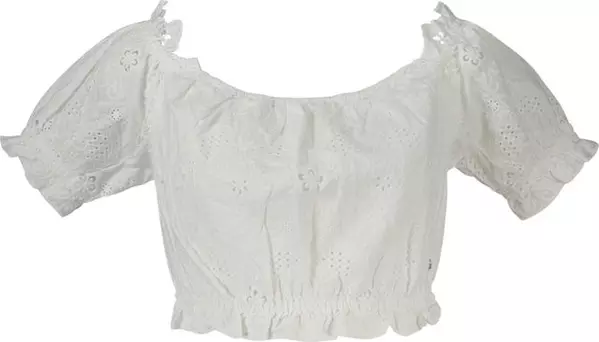 Bianco Cotton Women Shirt