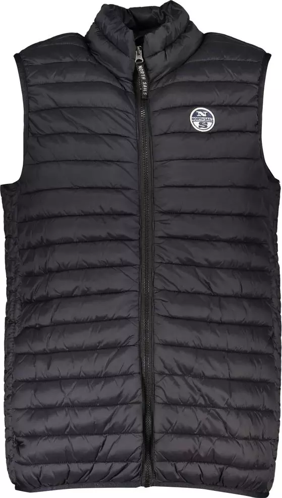 Black Polyamide Men's Vest