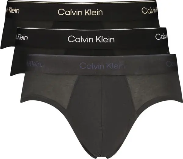Black Cotton Men Brief
