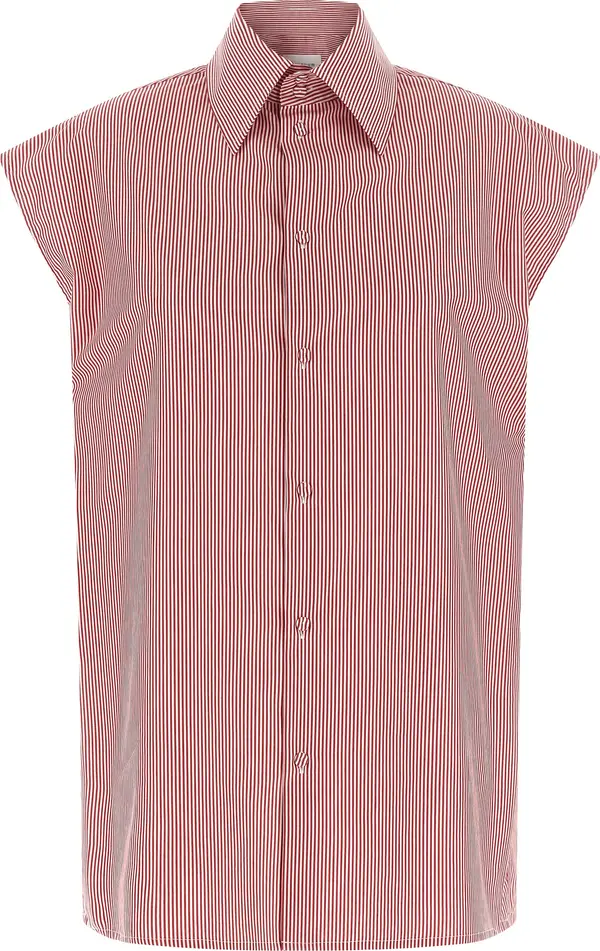 Red Cotton Blouse