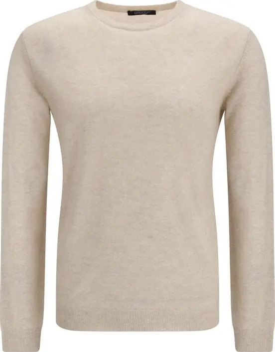 Beige Cashmere Sweater