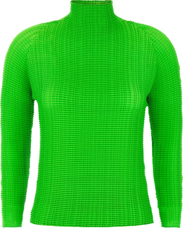 Bicolor Polyester Blouse
