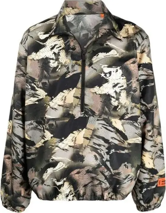 Bicolor Polyamide Shell Jacket