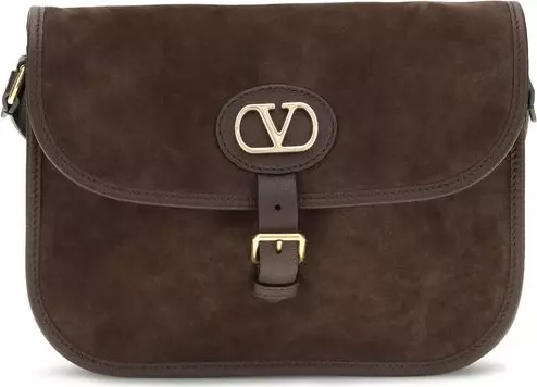 Brown Calf Leather Bos Taurus Shoulder Bag