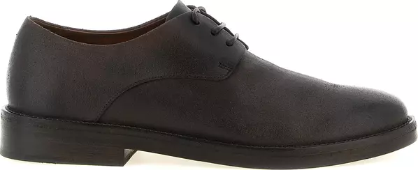 Brown Calfskin Oxfords And Derbies