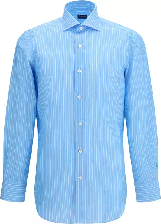 Blue Cotton Shirt