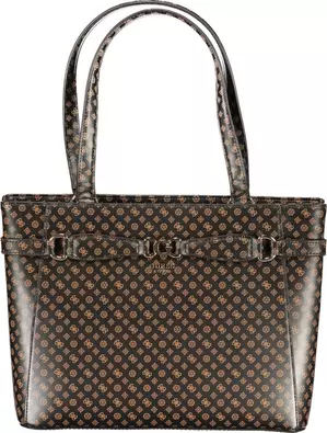 Brown Polyethylene Handbag